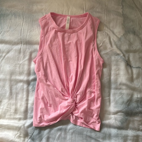 Lululemon Crescent Tank Namaste Miami Pink 6 - Picture 2 of 2